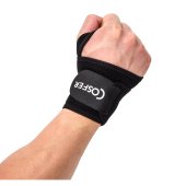 Cosfer CSF9856 Neoprene Adjustable Wrist Support with Thumb Loop